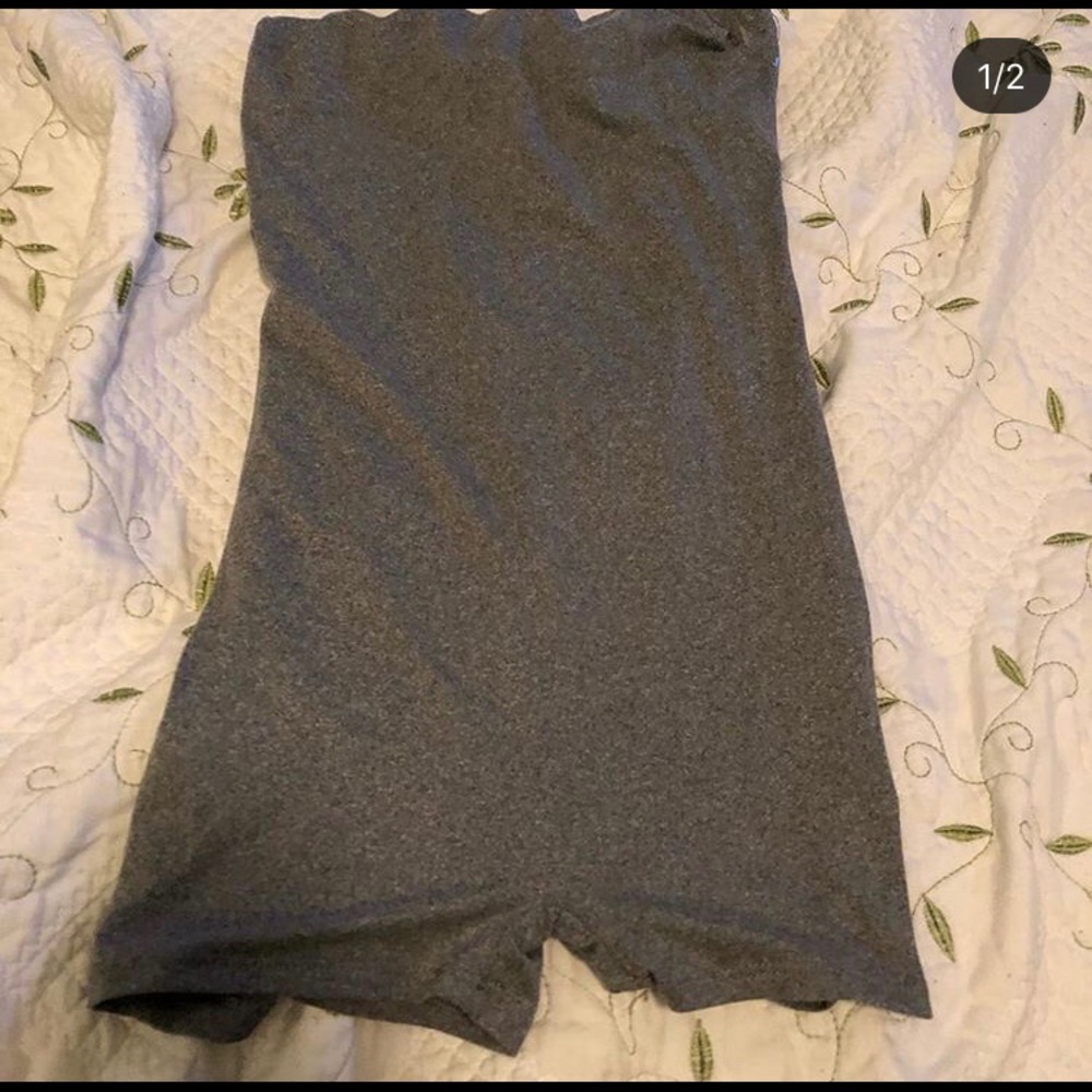 Fashion nova grey romper